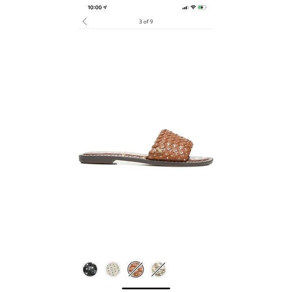 Sam Edelman Geraldine Woven Sandal - Picture 3 of 7